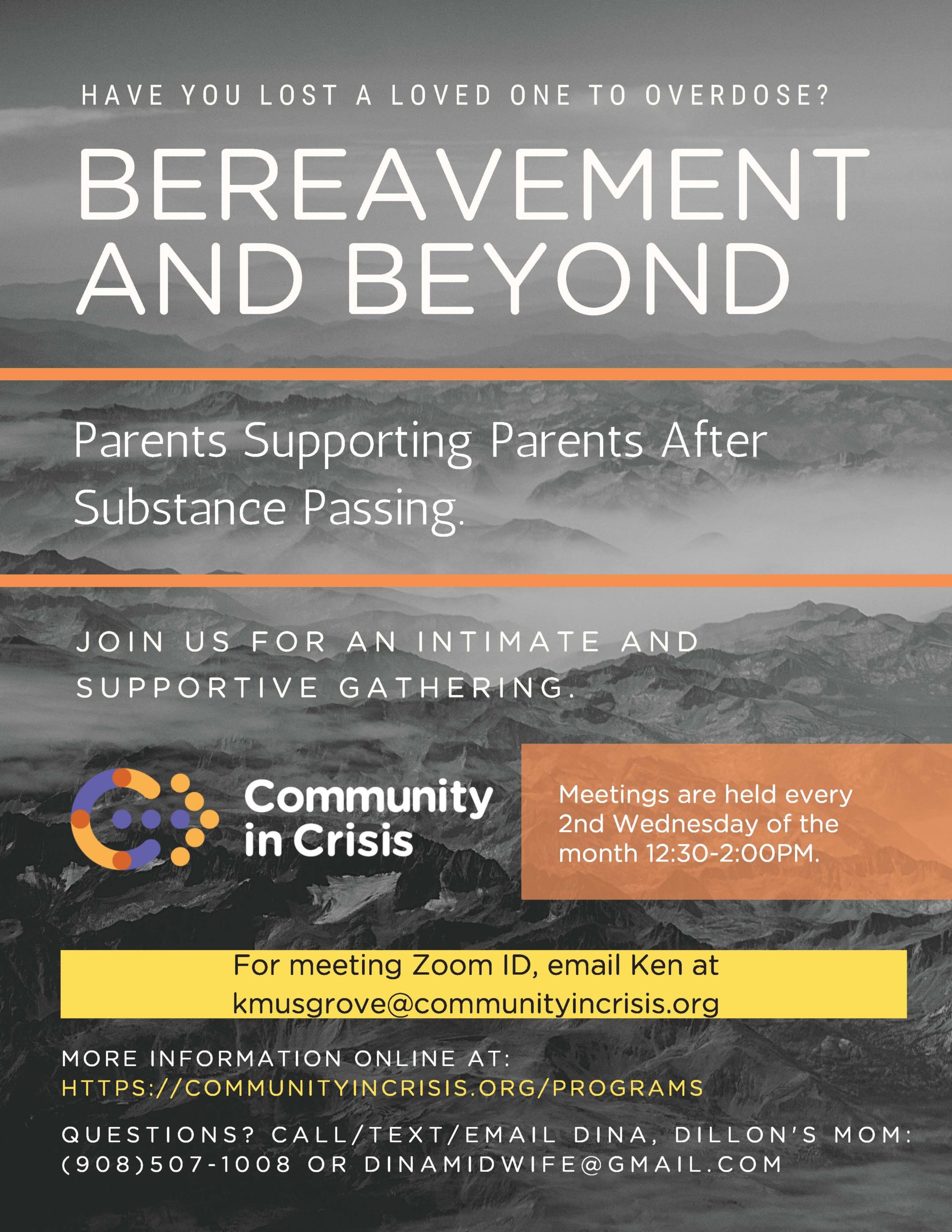 CIC Bereavement and Beyond