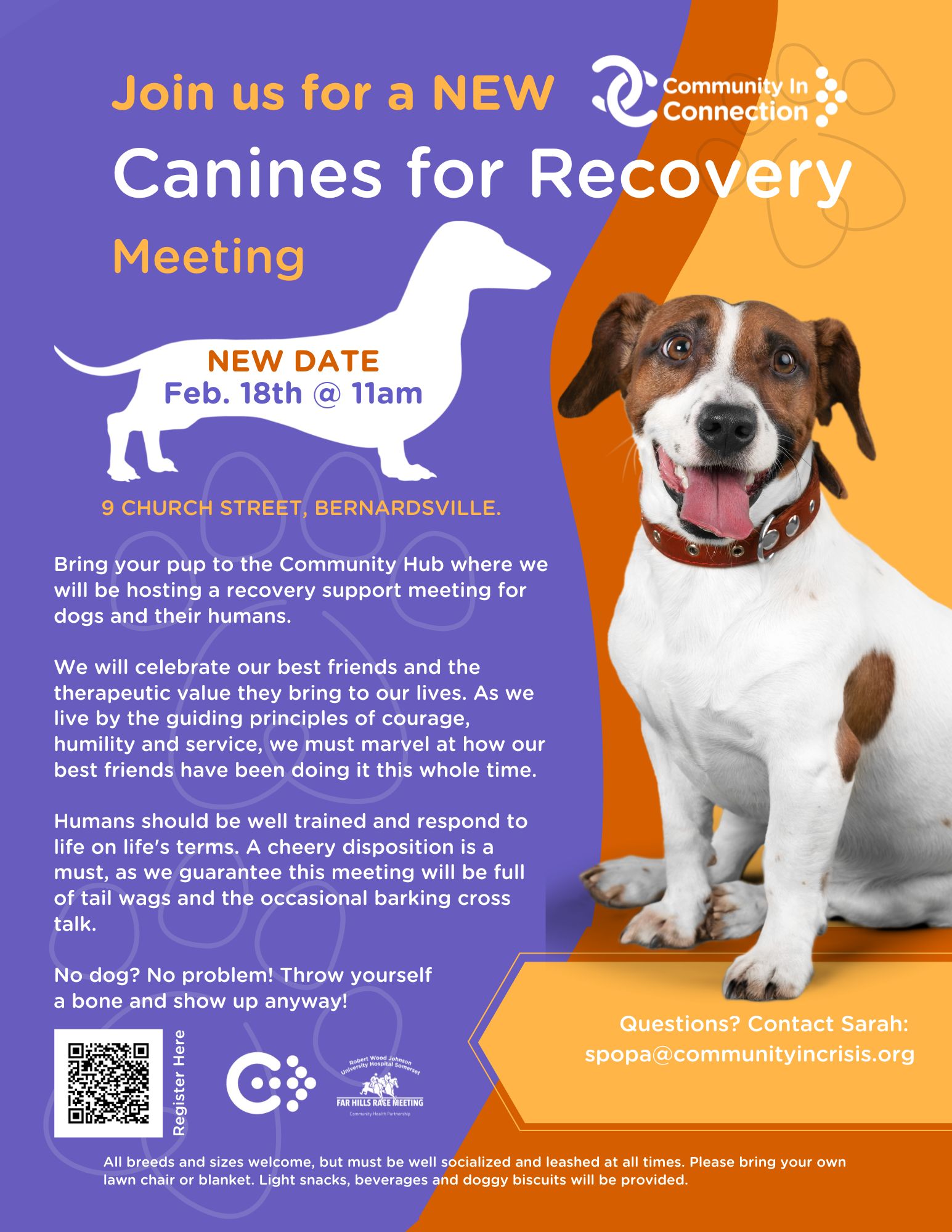 CiC Canines for Recovery February 18
