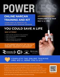 CiC Narcan Training 2024 Dates
