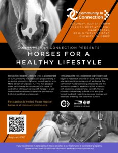 CIC Horses for Healthy Lifestyle July 27