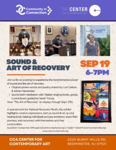 Sound & Art of Recovery Sep 19