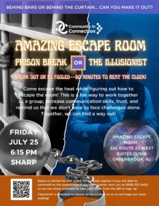 CIC Escape Room July 2025