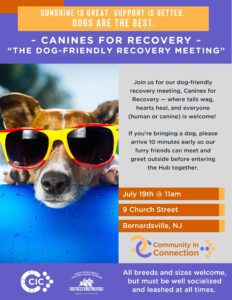 Canines for Recovery July 2025