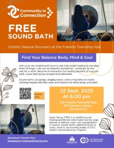 CIC Sound Bath Sept 22 2025 Franklin