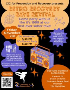 Retro Rave Revival DJ Event